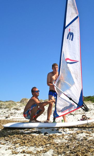 Windsurf handicap orosei